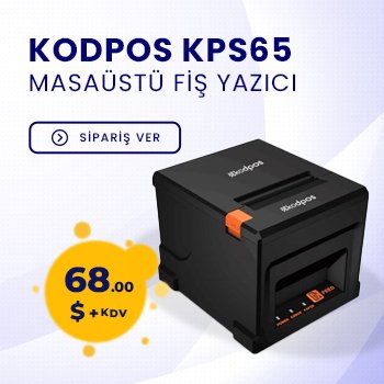 Kodpos kps65 Masaüstü Fiş Yazıcı
